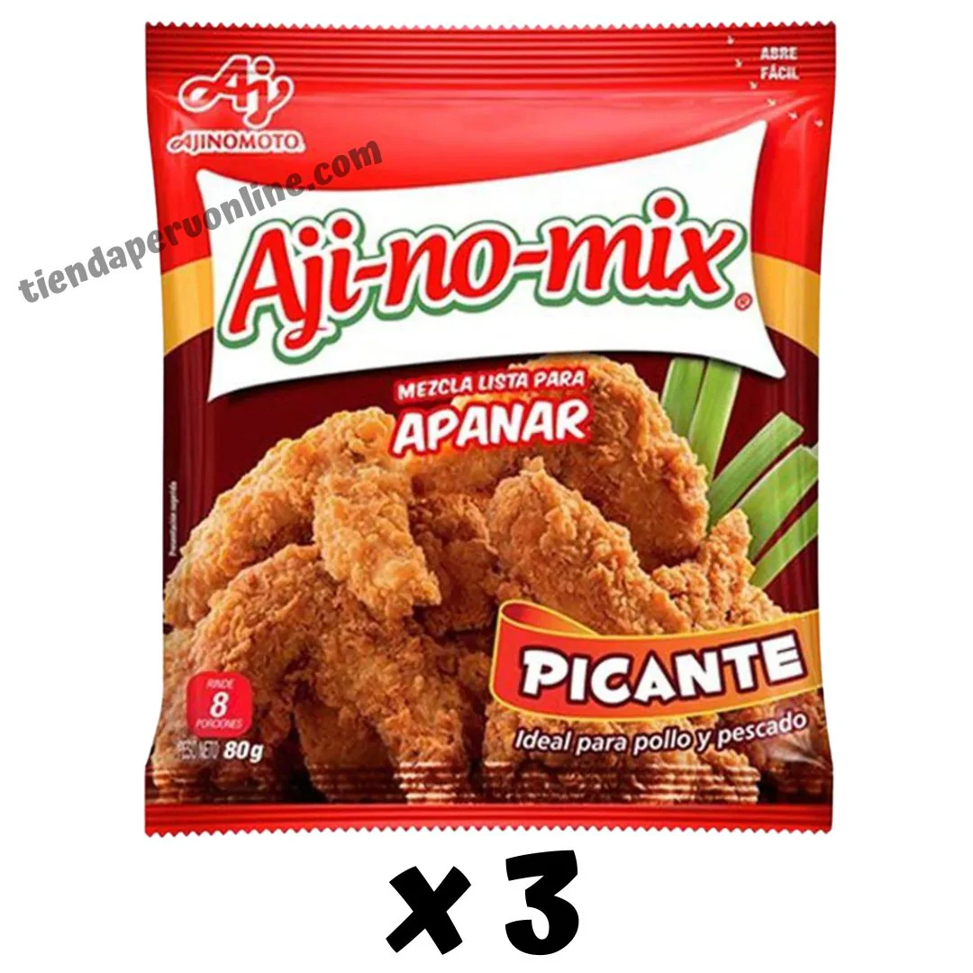 Ajinomix para apanar picante Pack 3 x 96 g
