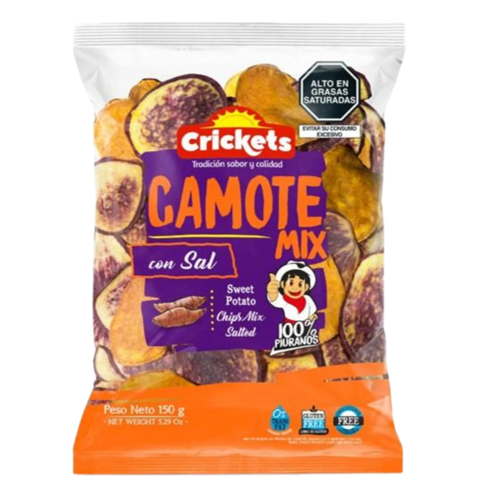 Camote Mix Cricket´s 150 g