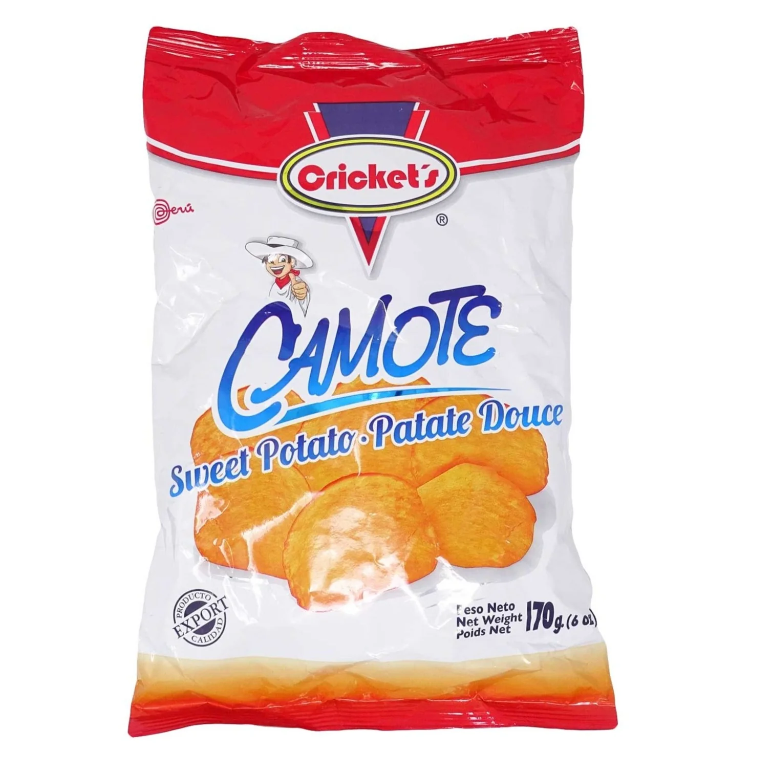 Camote Cricket´s 170 g (Desde Piura)