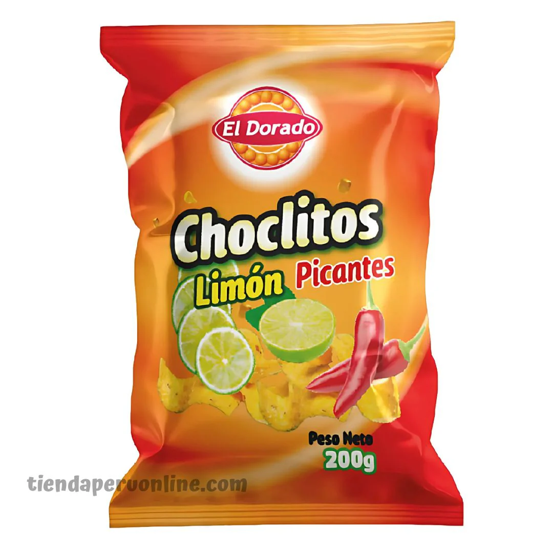 Choclitos picantes con Limón "El Dorado" 200g