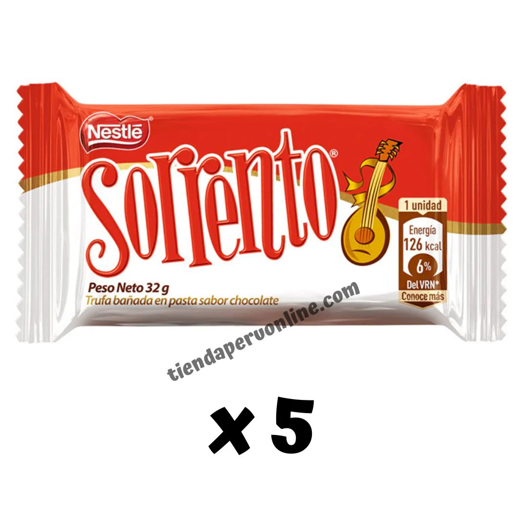 Chocolate Sorrento Pack 5 x 32 g
