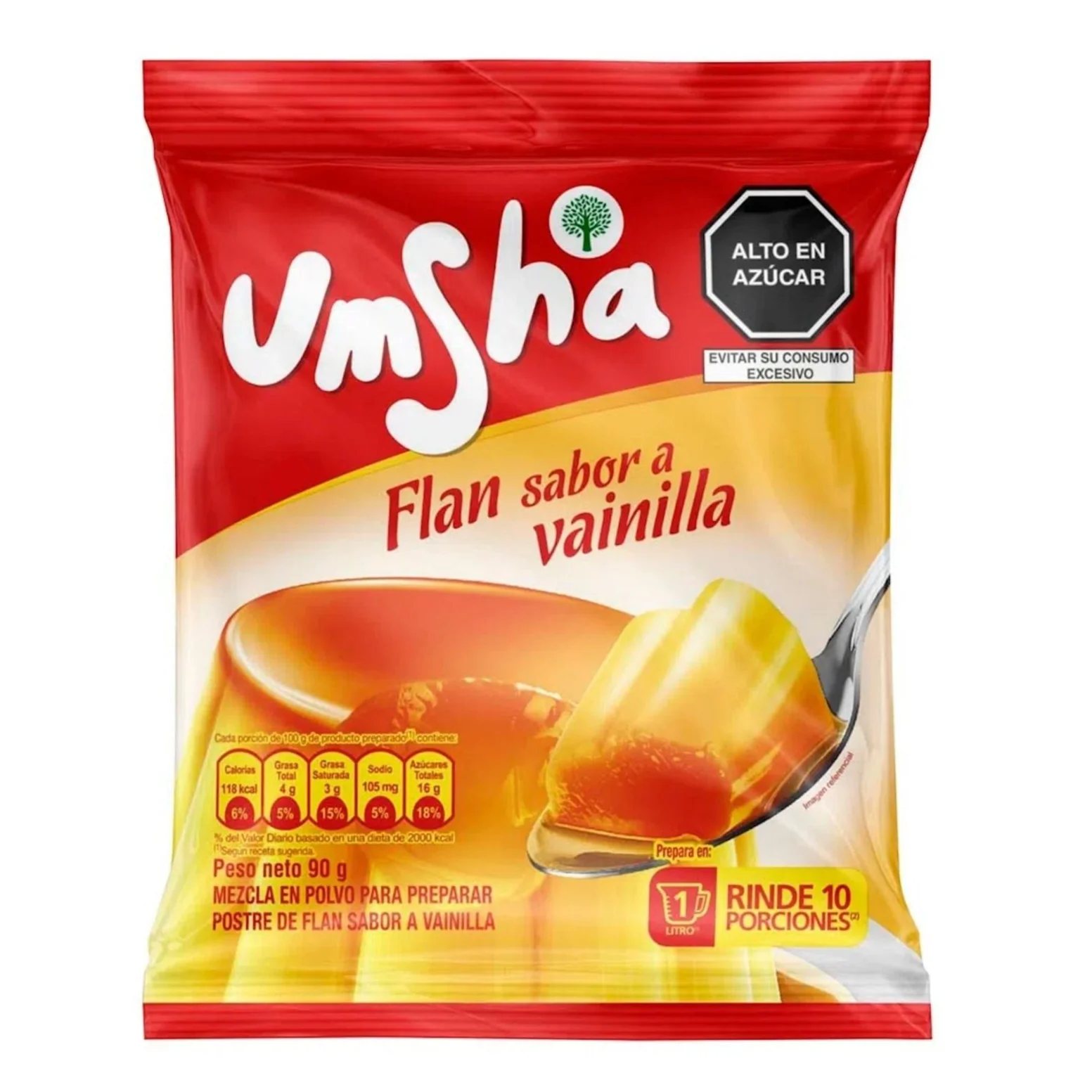 Flan Vainilla Umsha ( Ex Negrita) 90 g