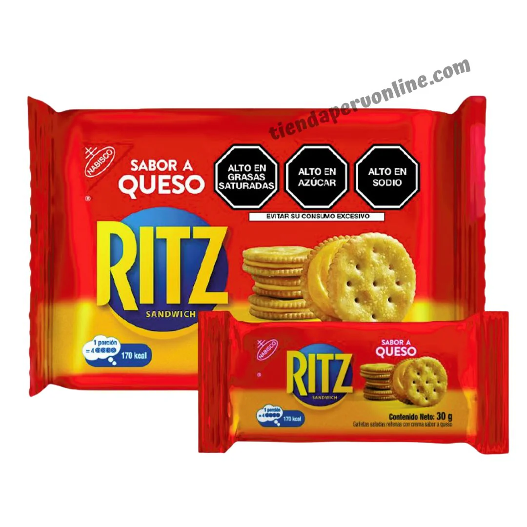 Galletas Ritz Queso Pack de 6 x 30g