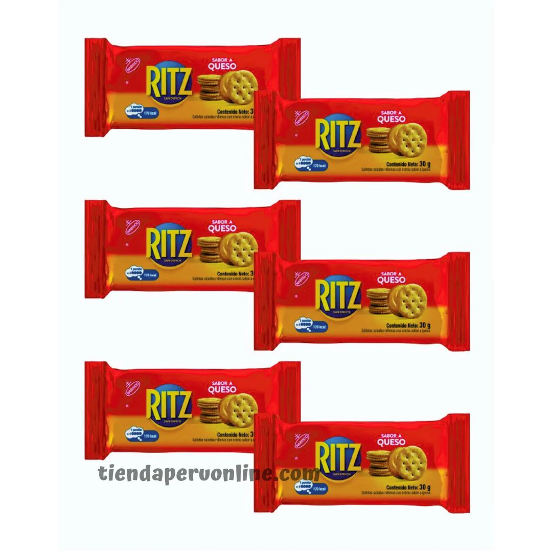 Galletas Ritz Queso Pack de 6 x 30g - Image 2