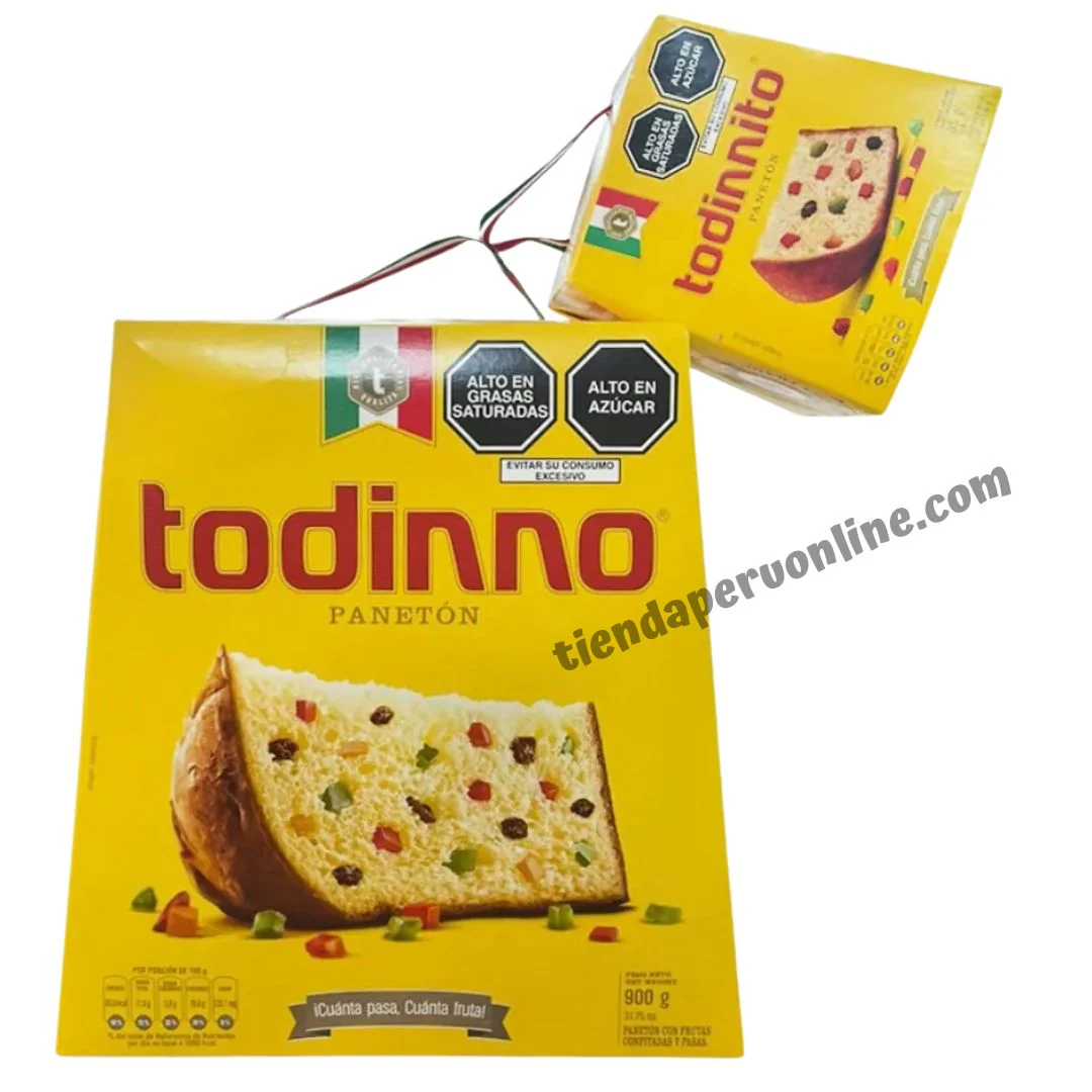 Panetón Todinno  900g + Panetón Todinnito  85g