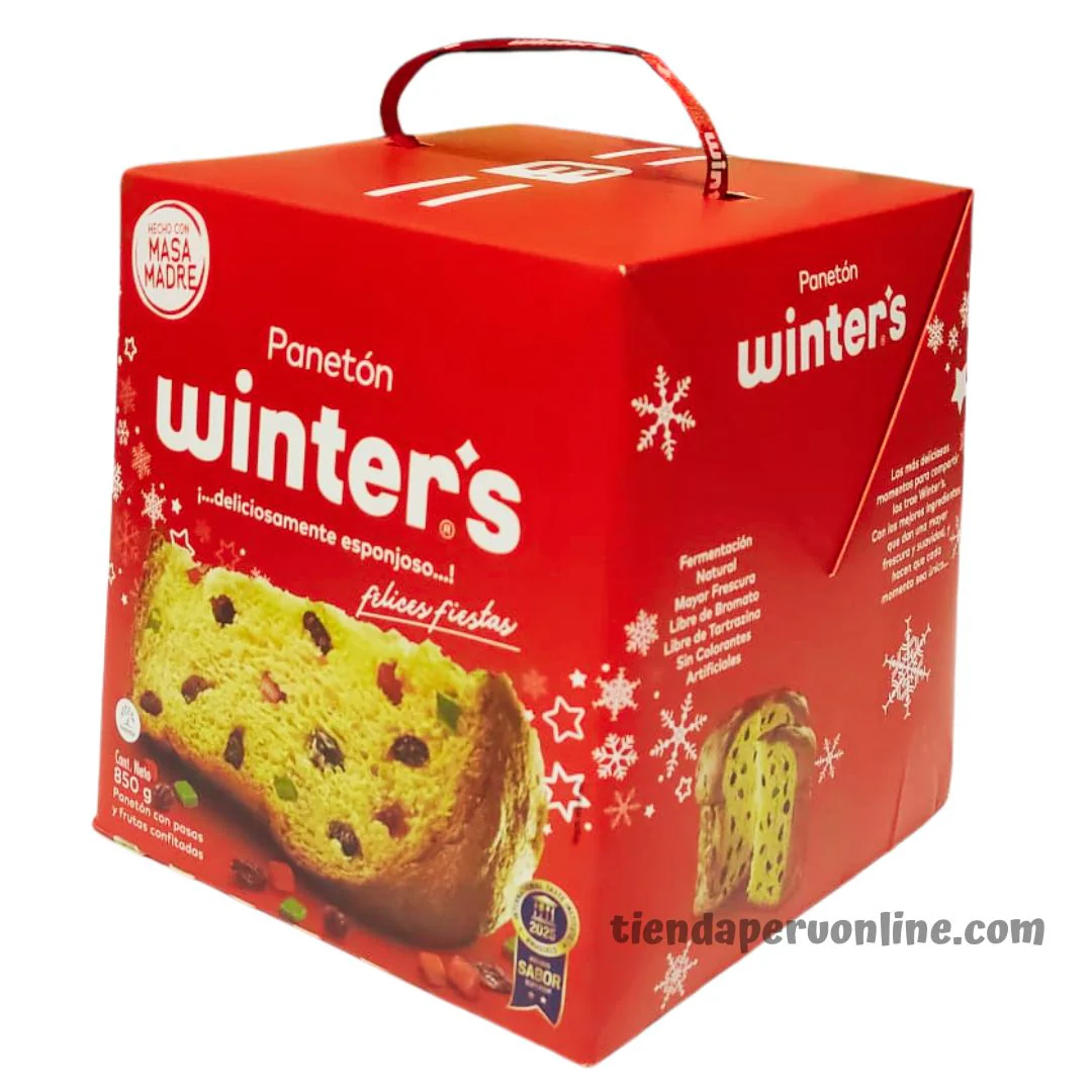 Paneton Winter´s 850 g (hecho con masa madre)