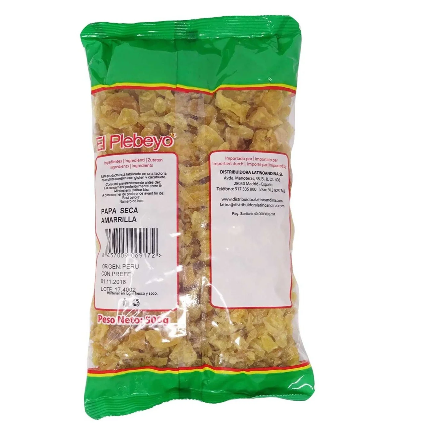Papa Seca Amarilla El Plebeyo 500g - Image 2