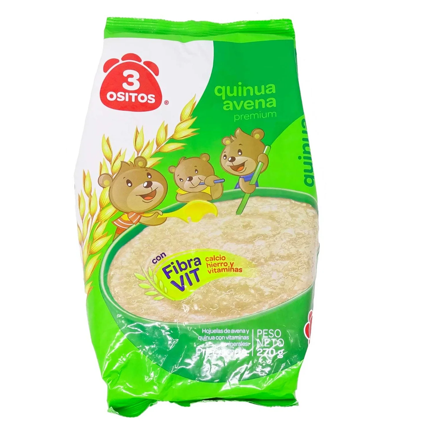 Avena con Quinoa 3 Ositos 270g - Image 2