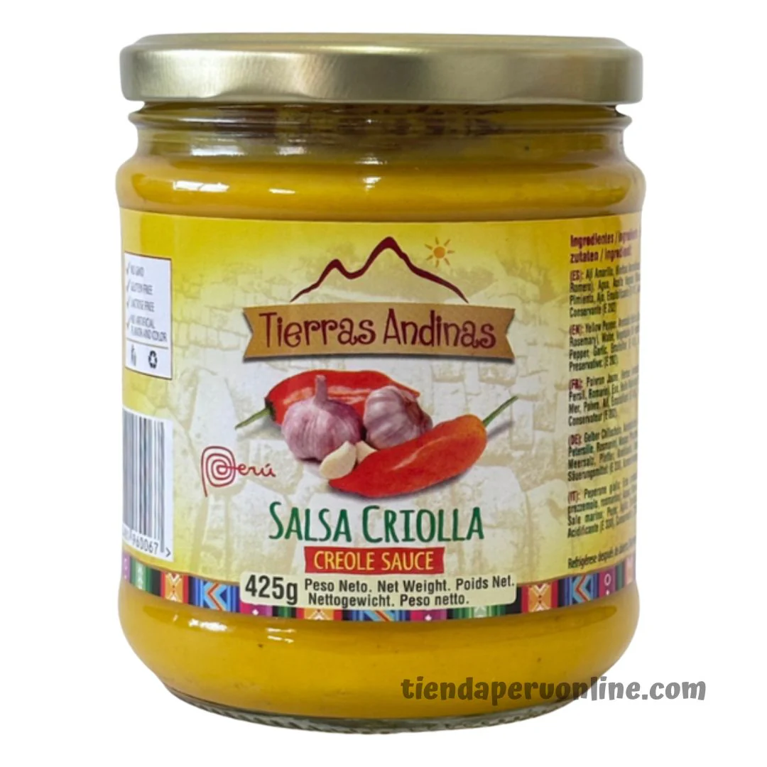 Salsa Criolla 425 g "Tierras Andinas"