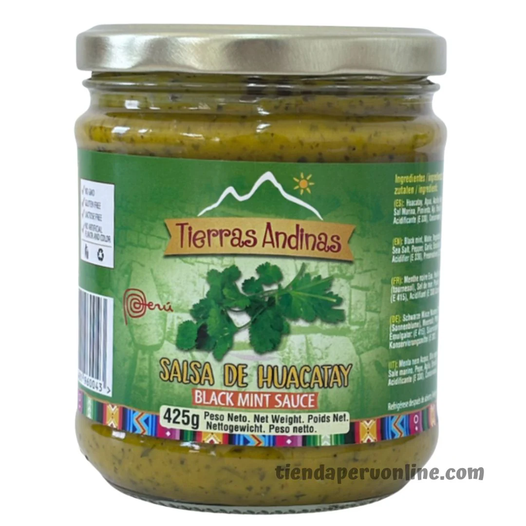 Salsa Huacatay 425 g "Tierras Andinas"