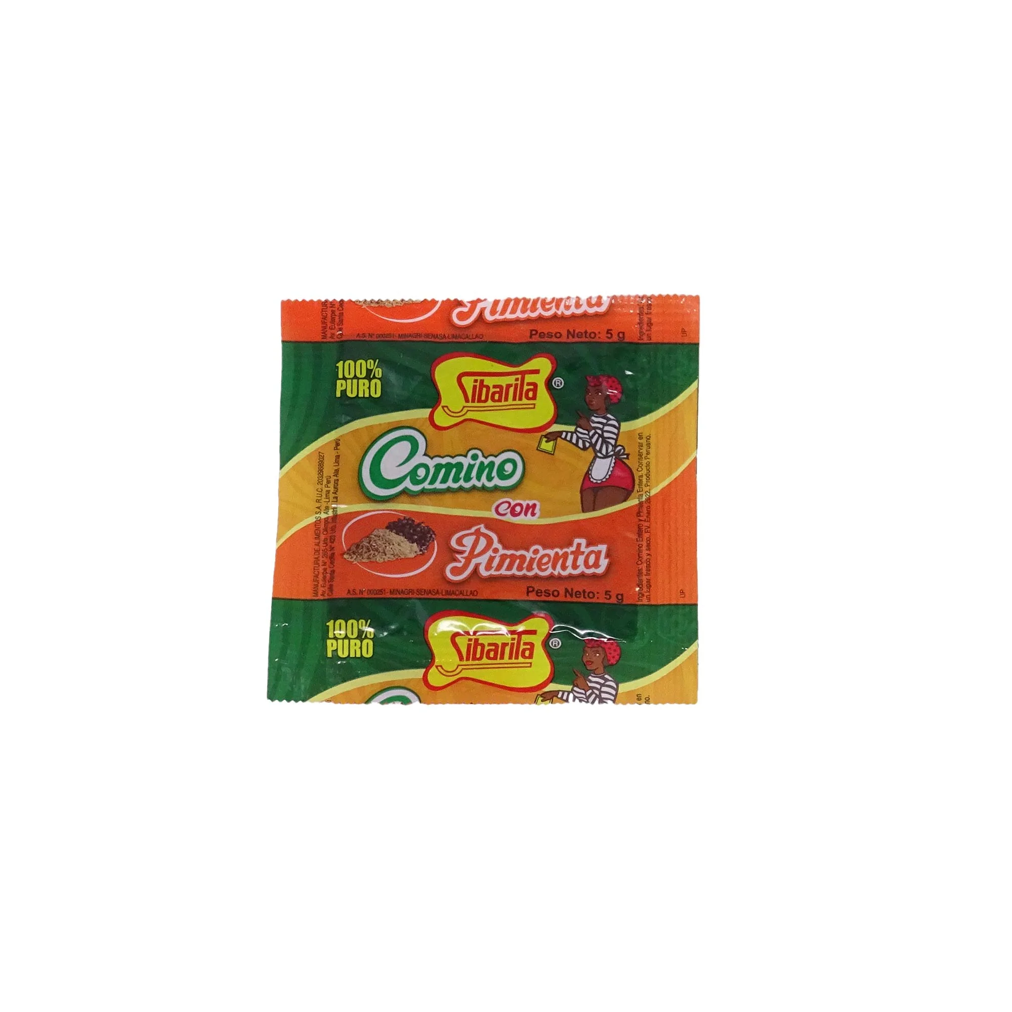 Sazonador Comino con Pimienta Sibarita - Pack 12 x 5g - Image 2