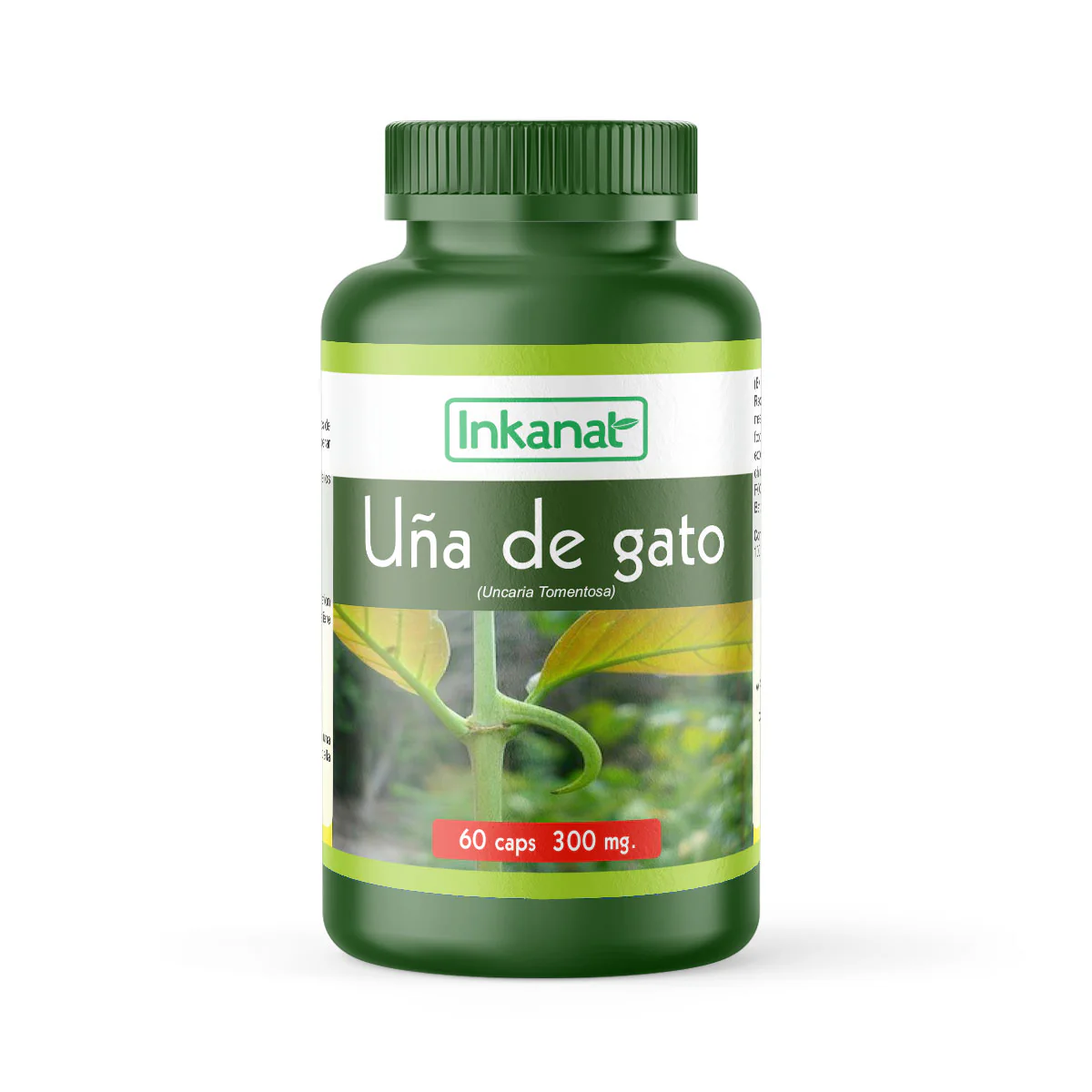 Uña de Gato "Inkanat" 300mg - 60 cápsulas